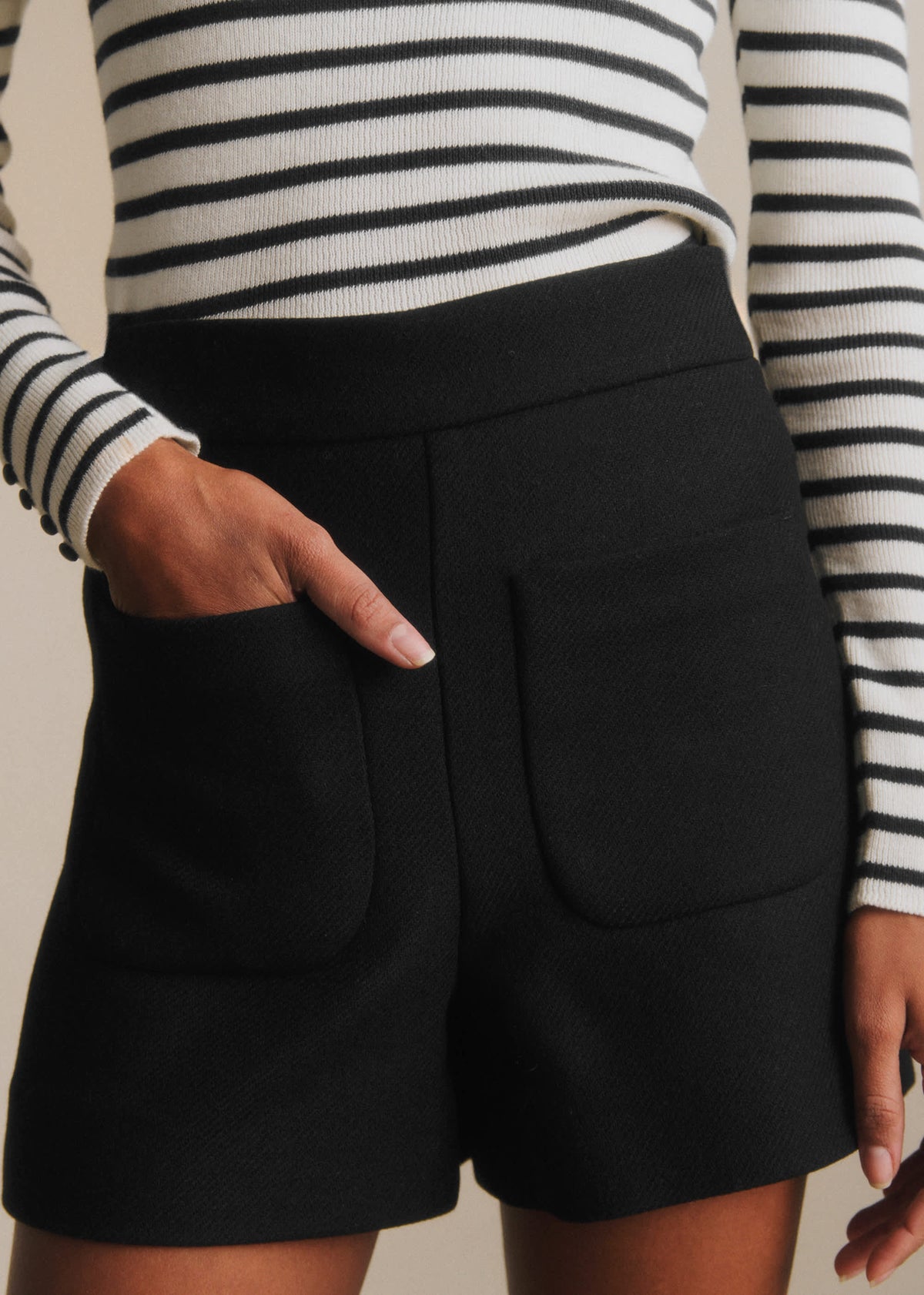 Short Leonis - Noir