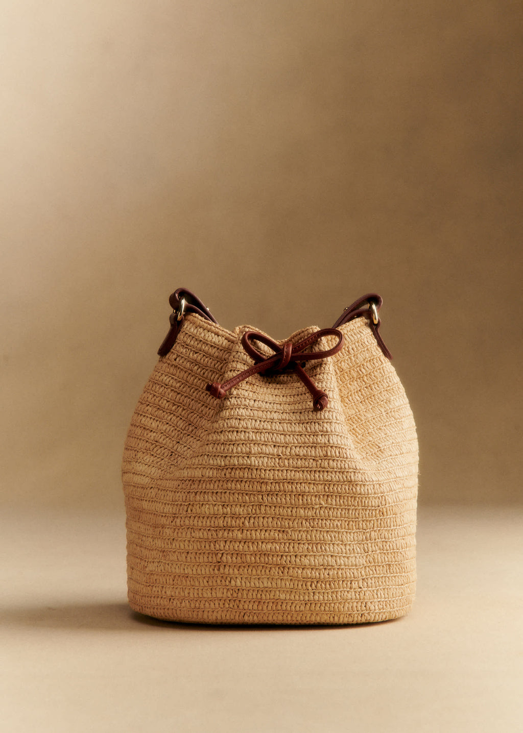 Bourse Farrow - Raphia Naturel
