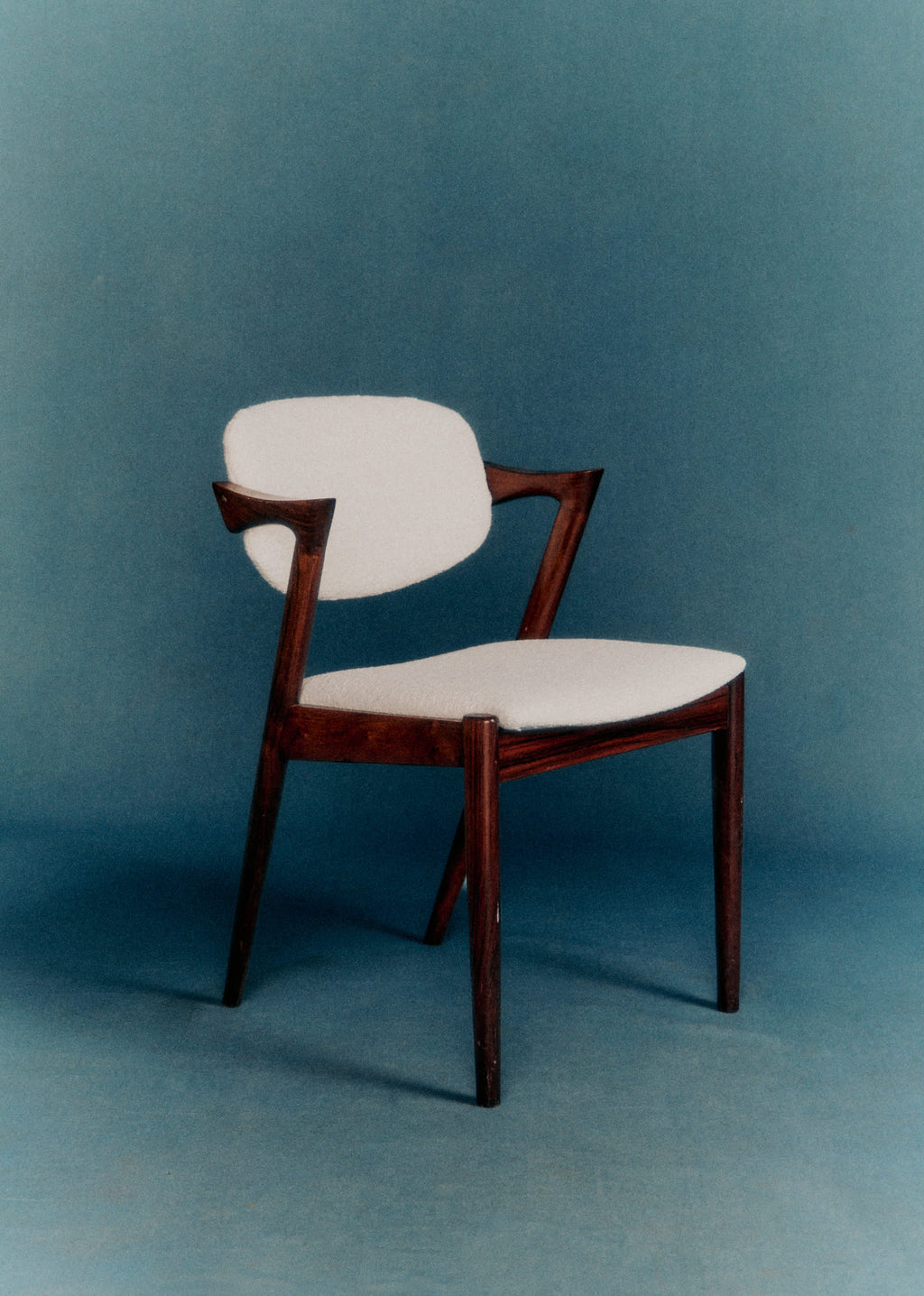 Chaise scandinave vintage dans le goût de Kai Kristiansen - Teck