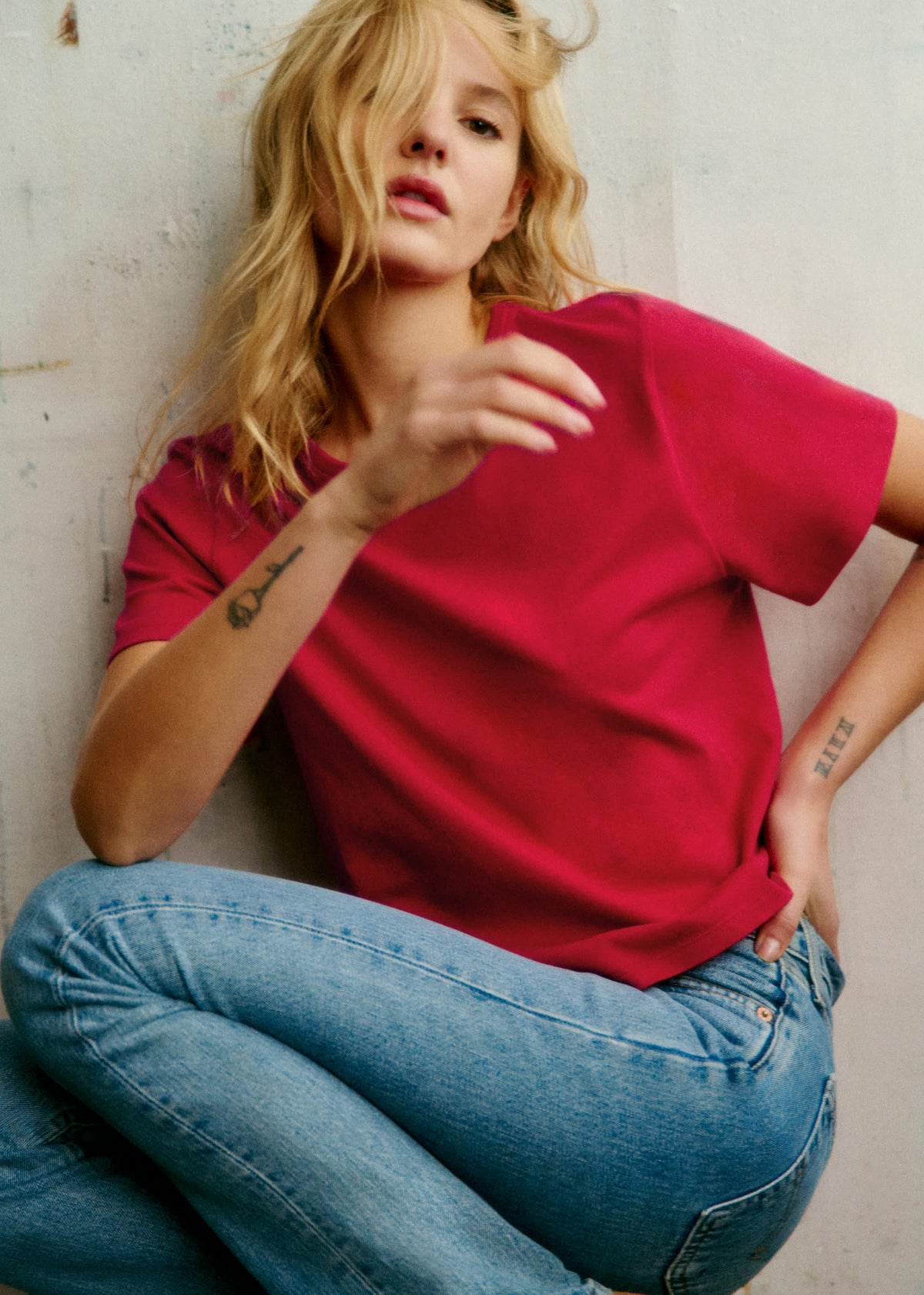 T-Shirt Léon - Cerise