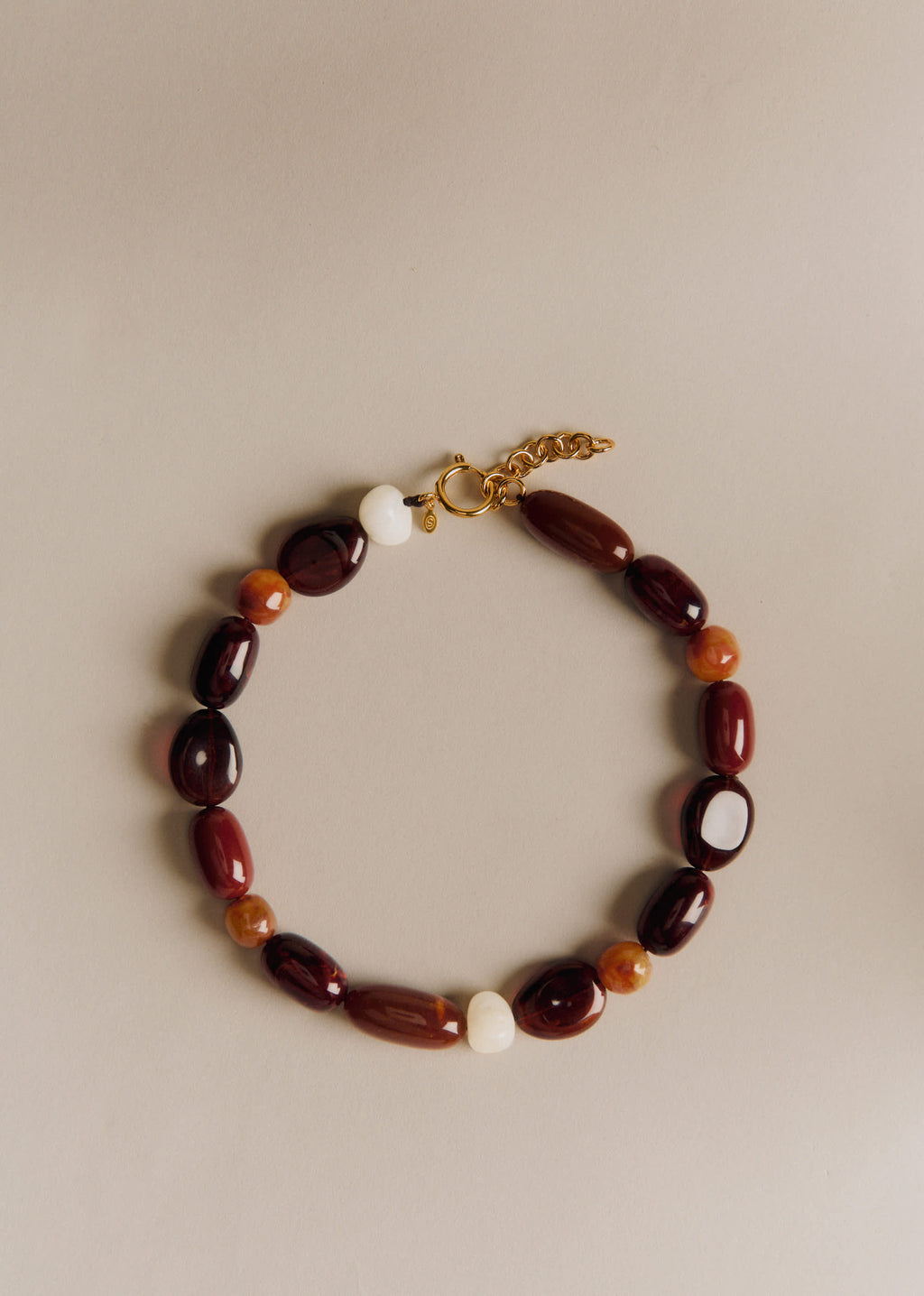 Collier Morgane - Brun Multi