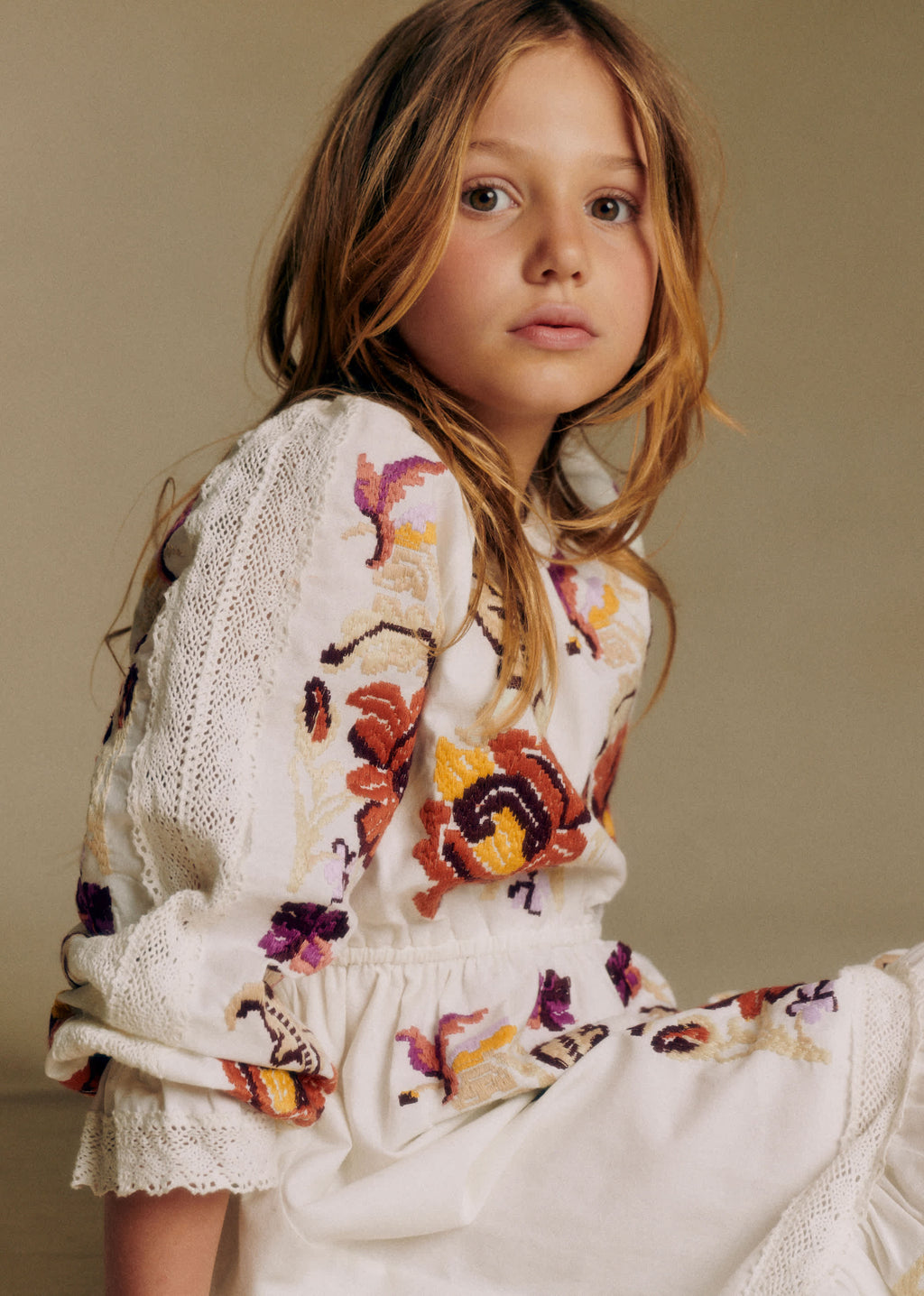 Robe Cindy - Aquarelle Multico