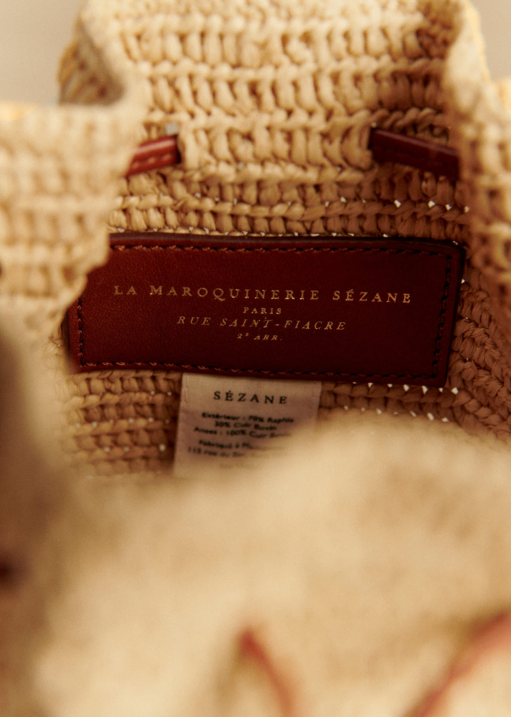 Bourse Mini Farrow - Naturel