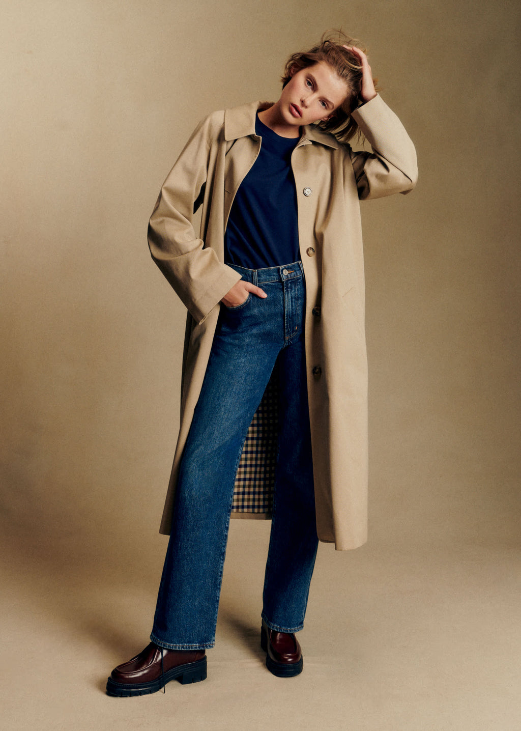 Manteau Clyde - Beige Clair