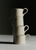 Coffret de 4 tasses expresso - Ecru