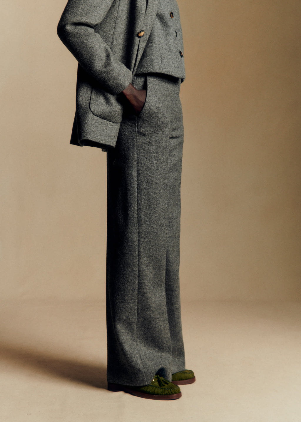 Pantalon Matheo - Gris Chiné