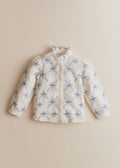 Chemise Ambre - Broderies Bouquets Bleus