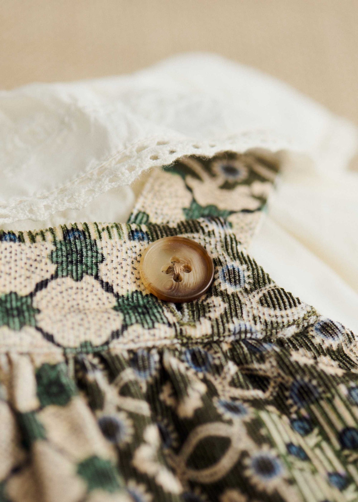 Robe Gigi - Petit Sézane x Antoinette Poisson - Imprimé Patchwork Dominote