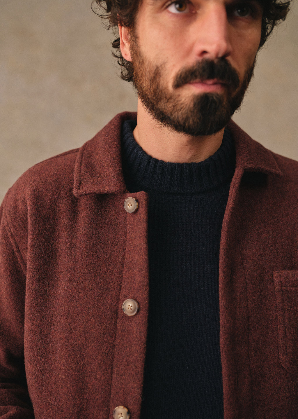 Veste Nelson - Rouille Foncé
