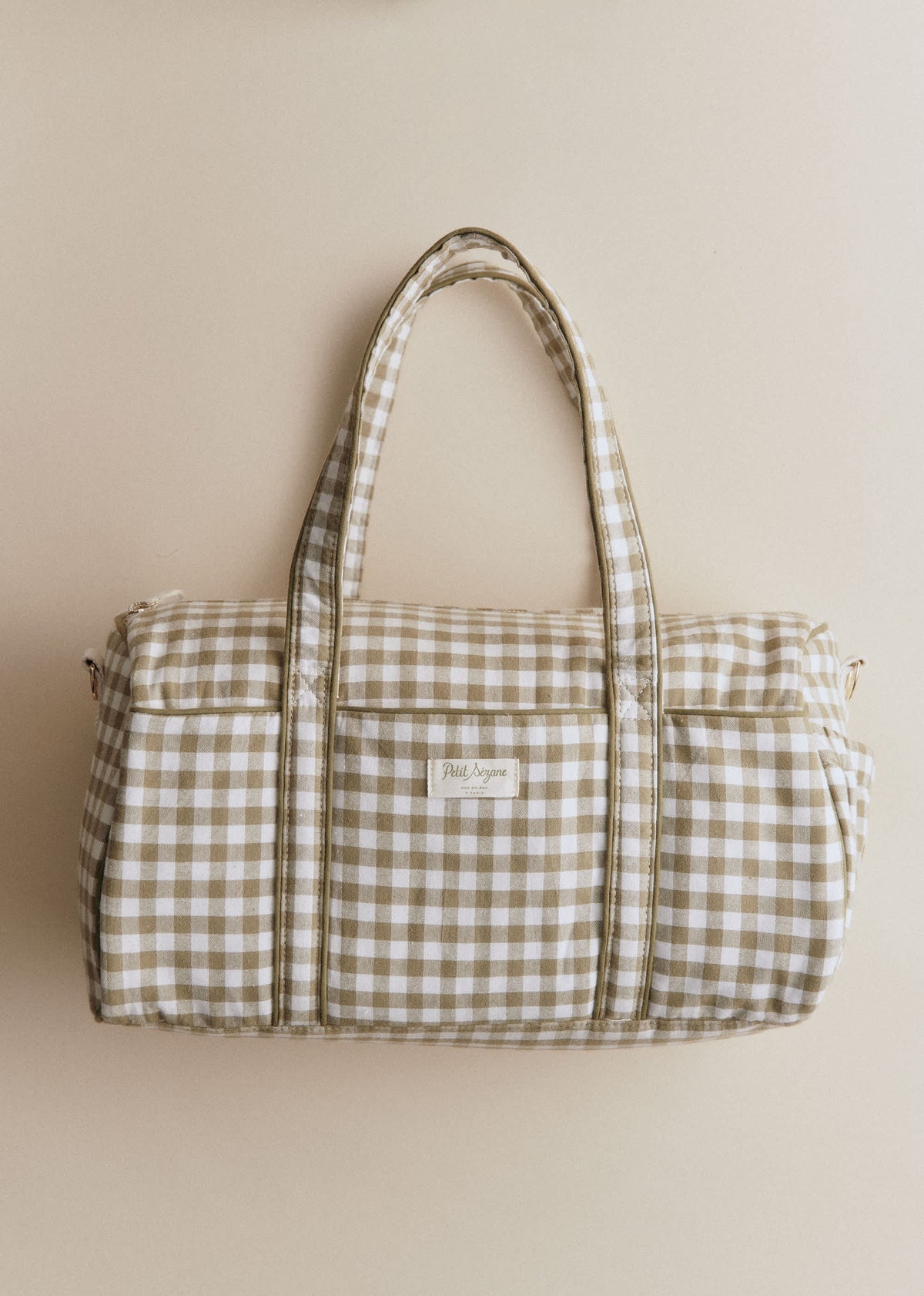 Sac à langer - Vichy Vert