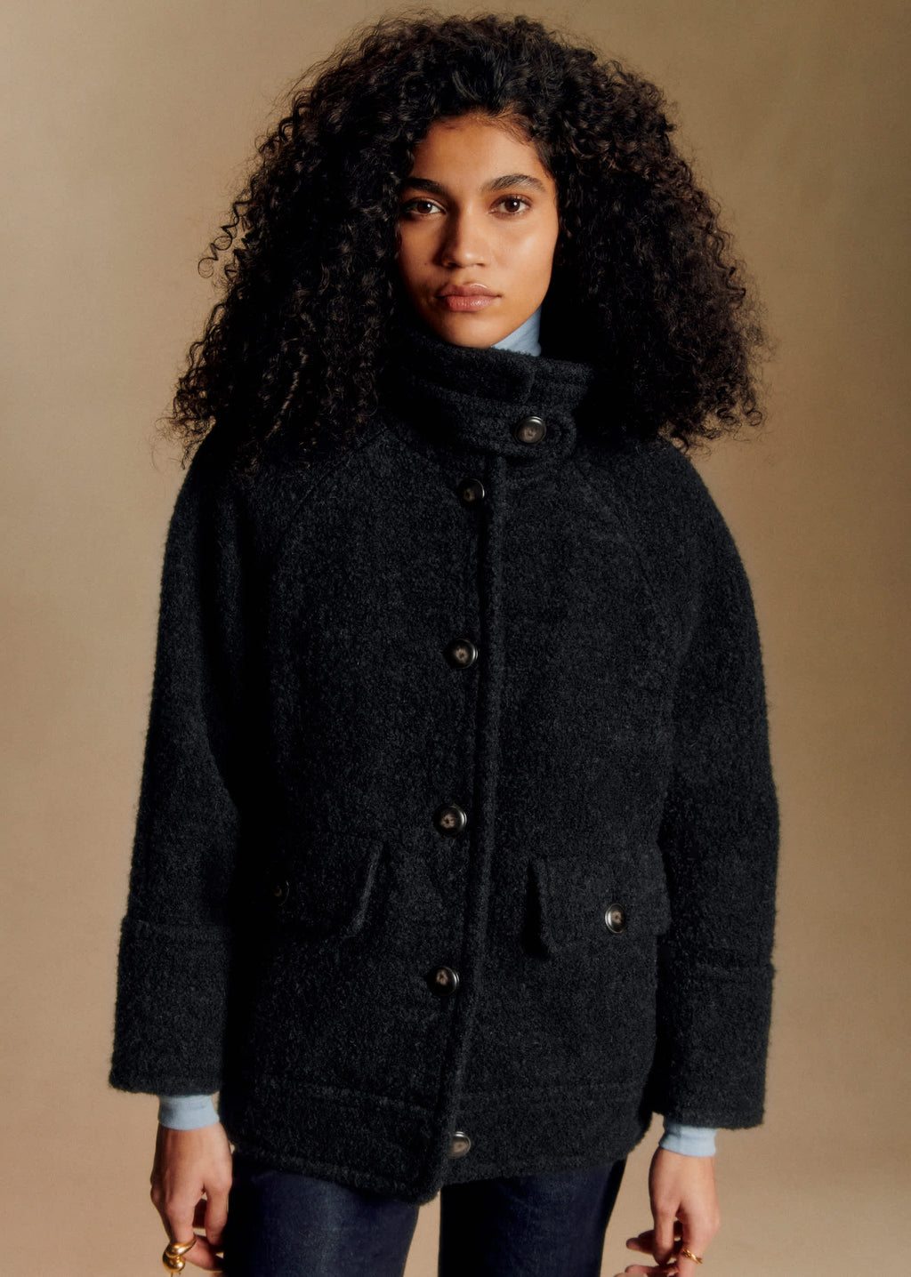 Manteau Léo - Noir