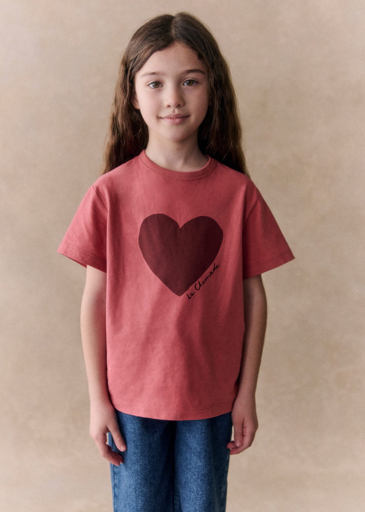 T-Shirt La Chamade - Bois de Rose / Bordeaux