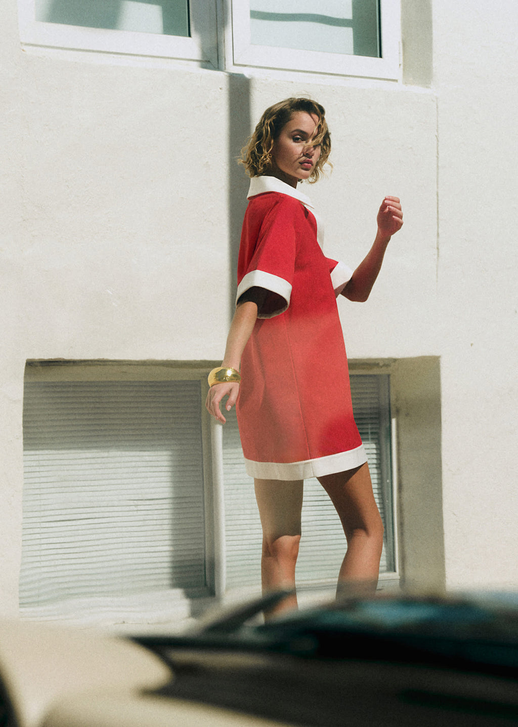 Robe Brittia - Rouge