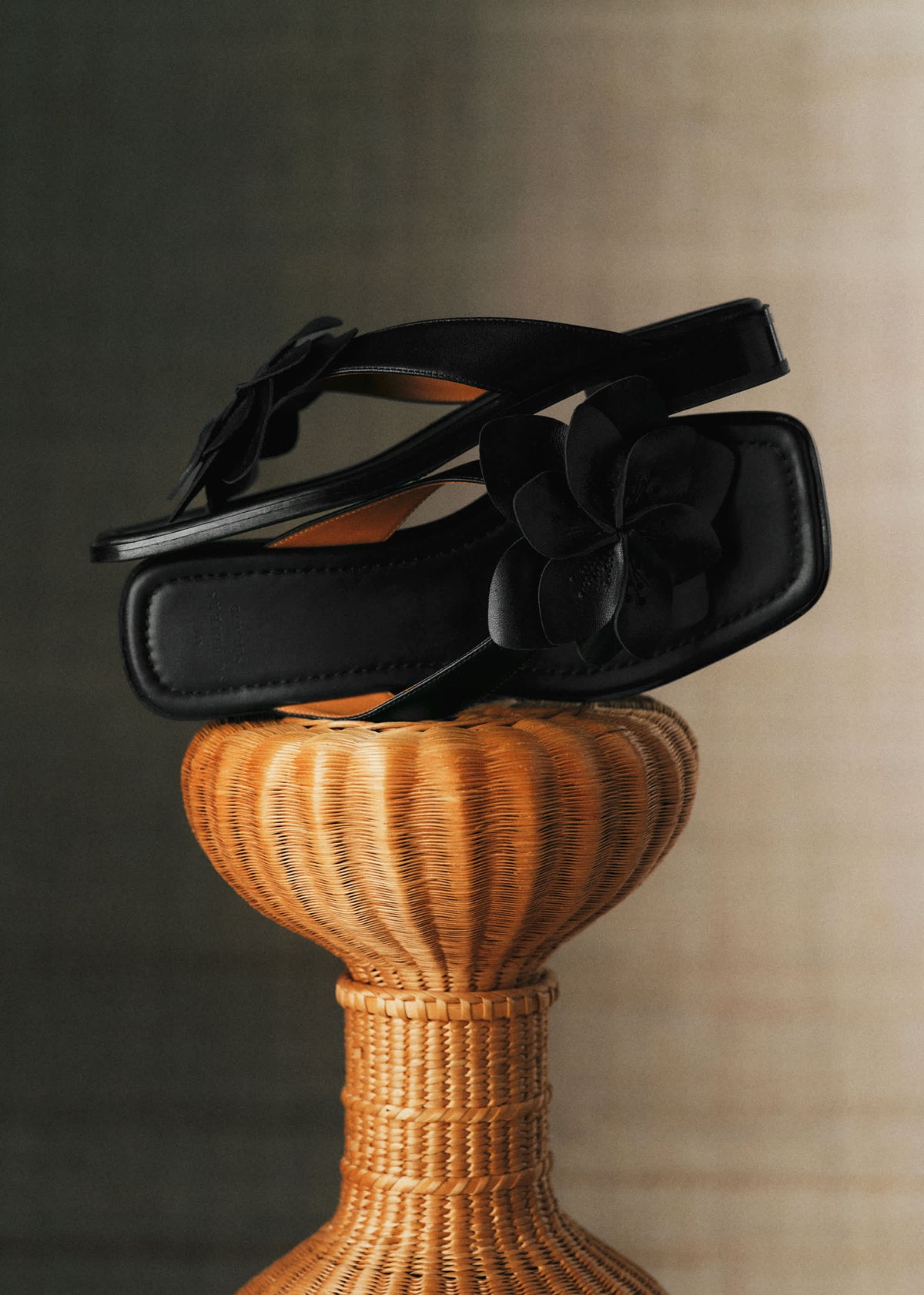 Mules Low Coralie - Noir Lisse