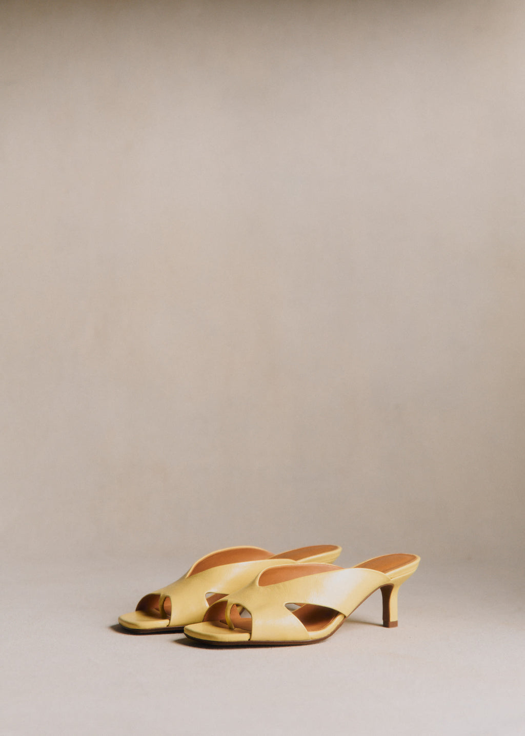 Mules Ingrid - Jaune Vintage