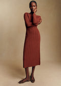 Robe Honorine - Brique