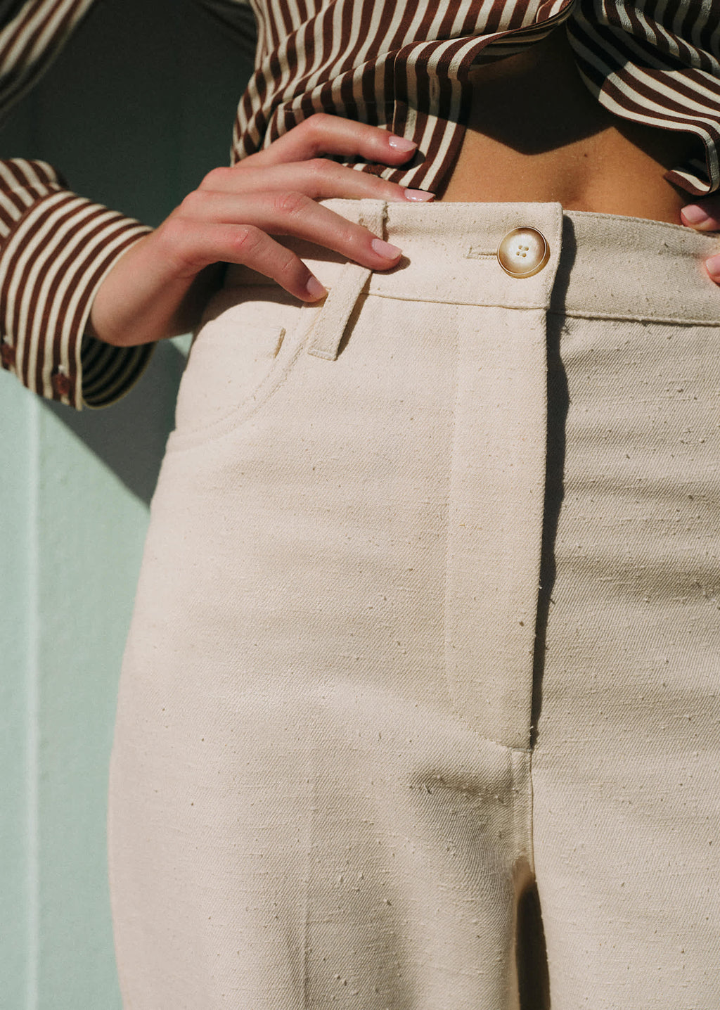 Pantalon Soan - Ecru