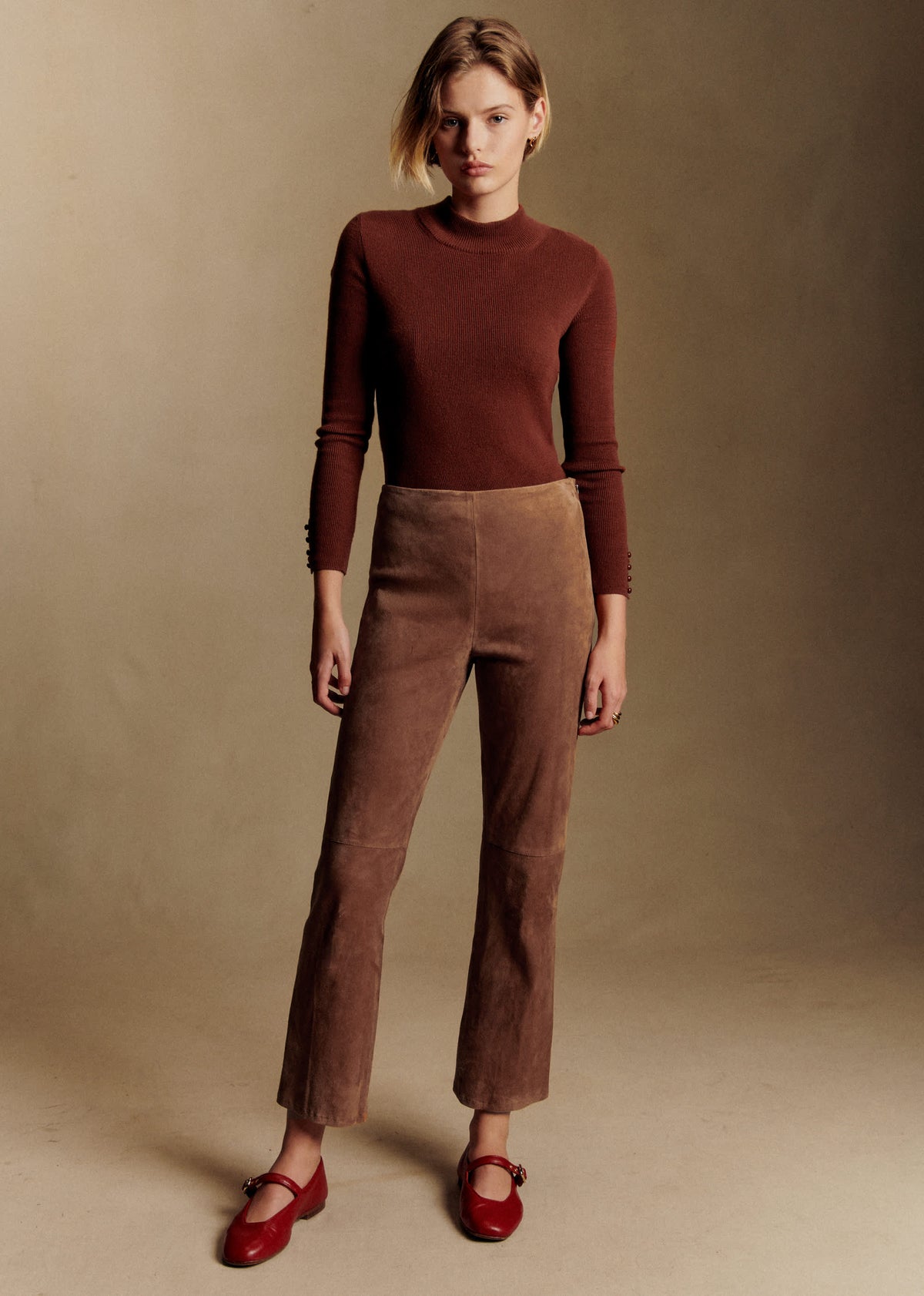 Pantalon Ciara - Camel