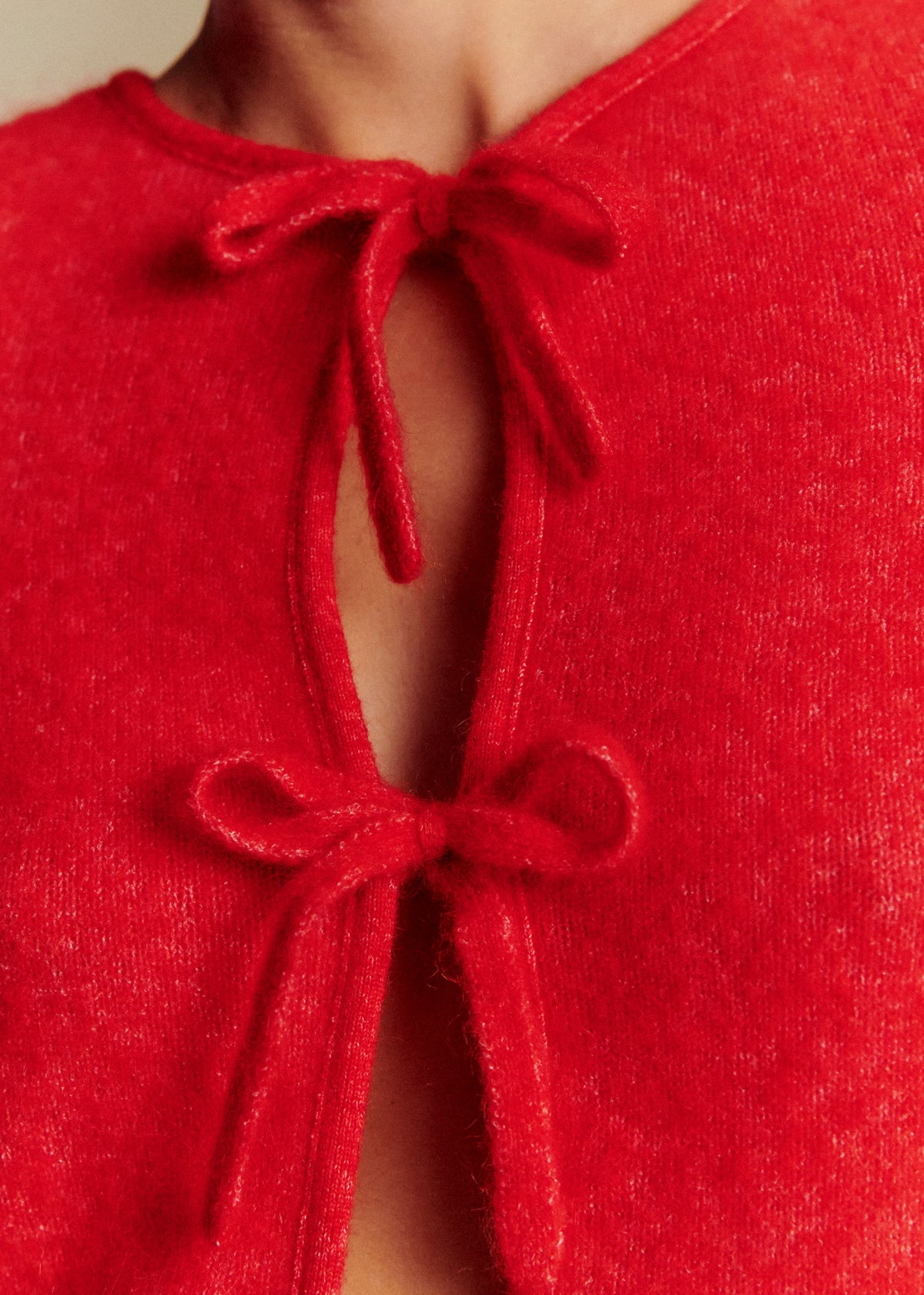 Gilet Marie - Rouge