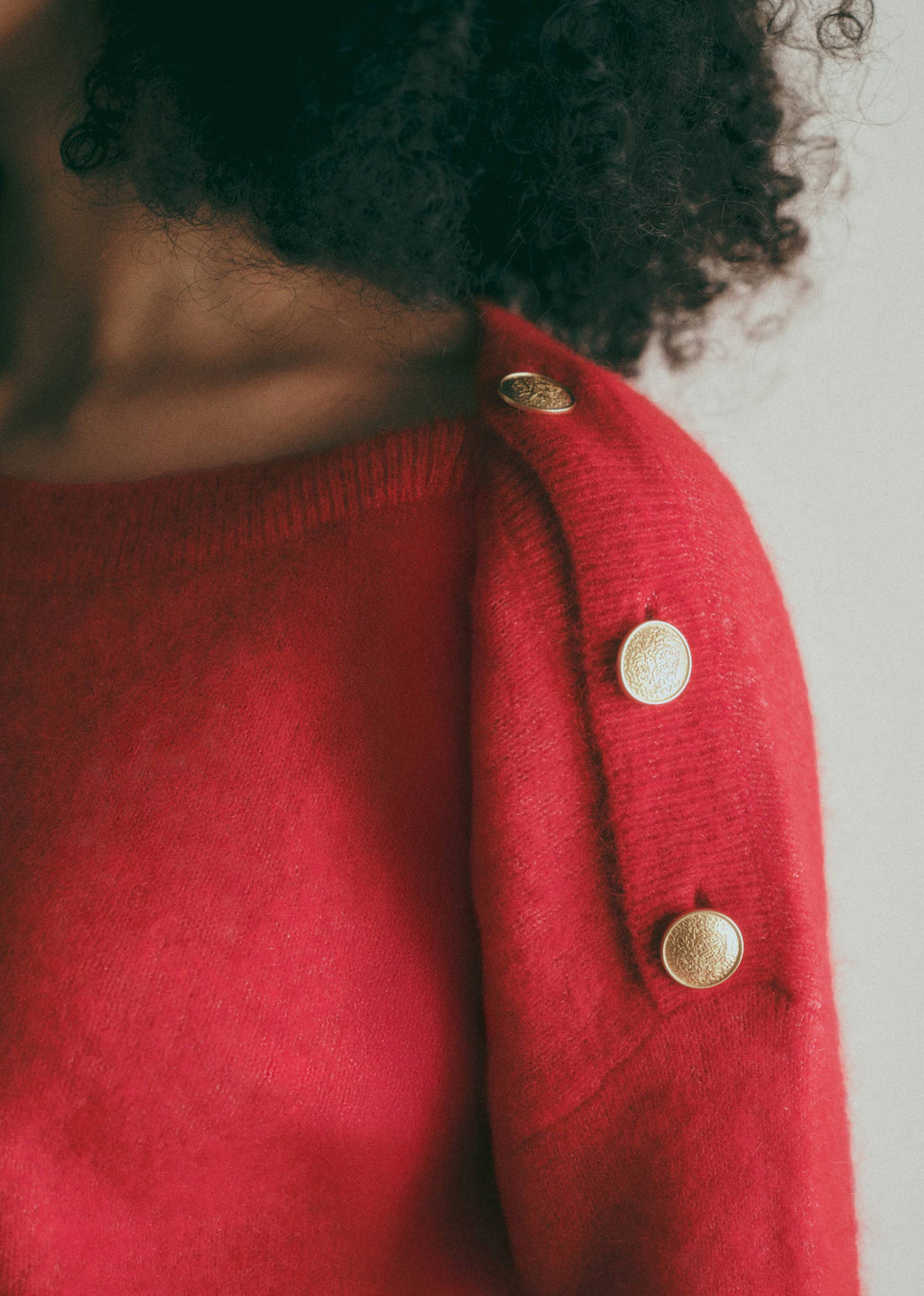 Pull Milann - Rouge Carmin
