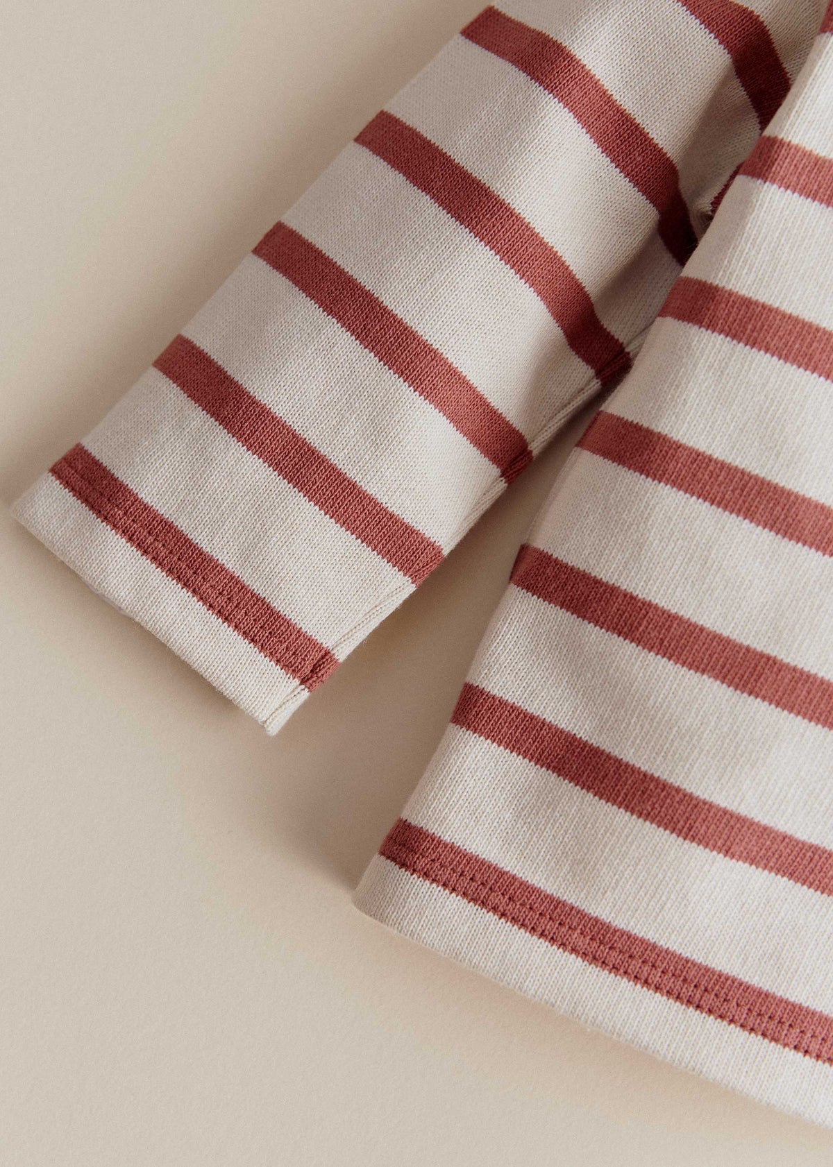 Marinière Colette - Ecru / Bois De Rose