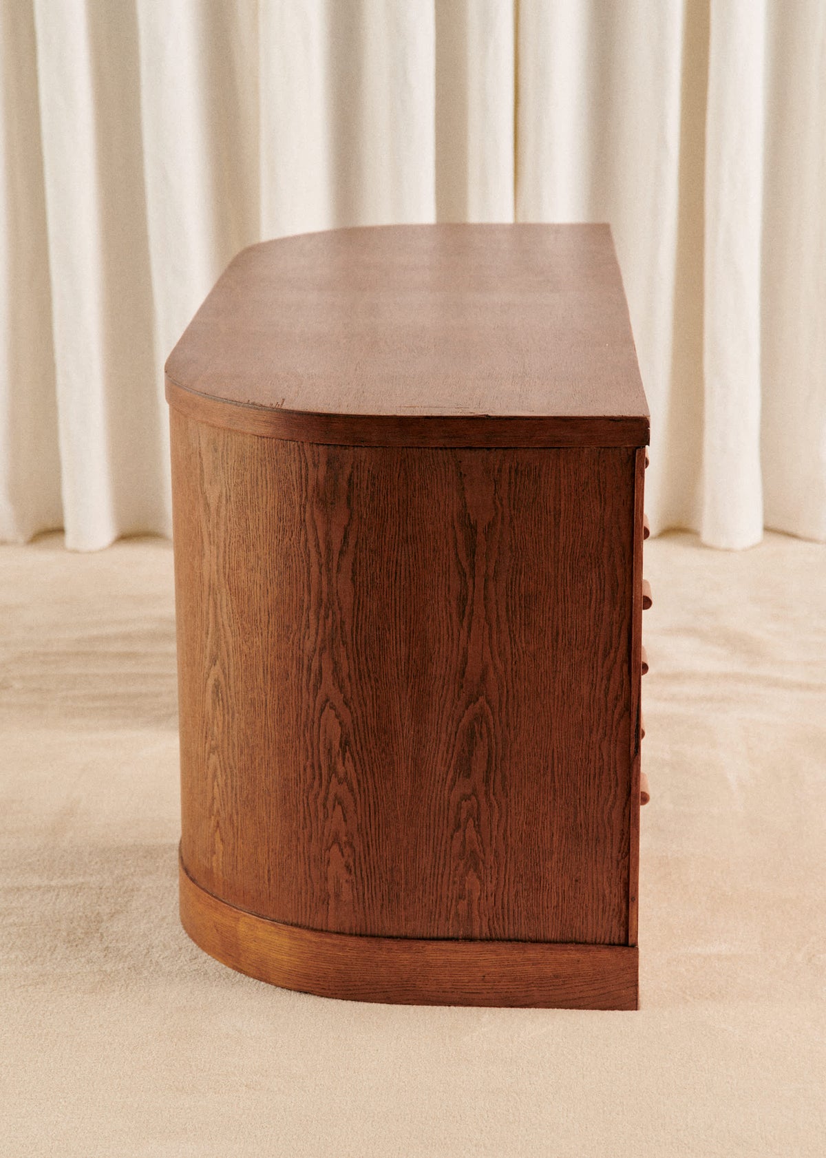 Bureau demi cercle vintage - Bois