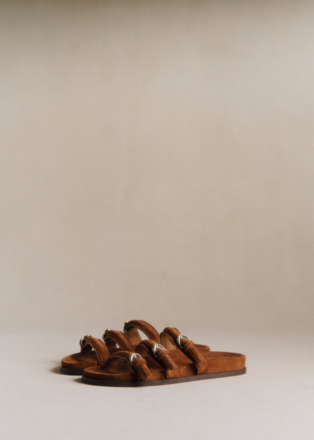Sandales LOW YSÉE - Noisette