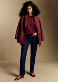 Manteau James - Bordeaux Foncé