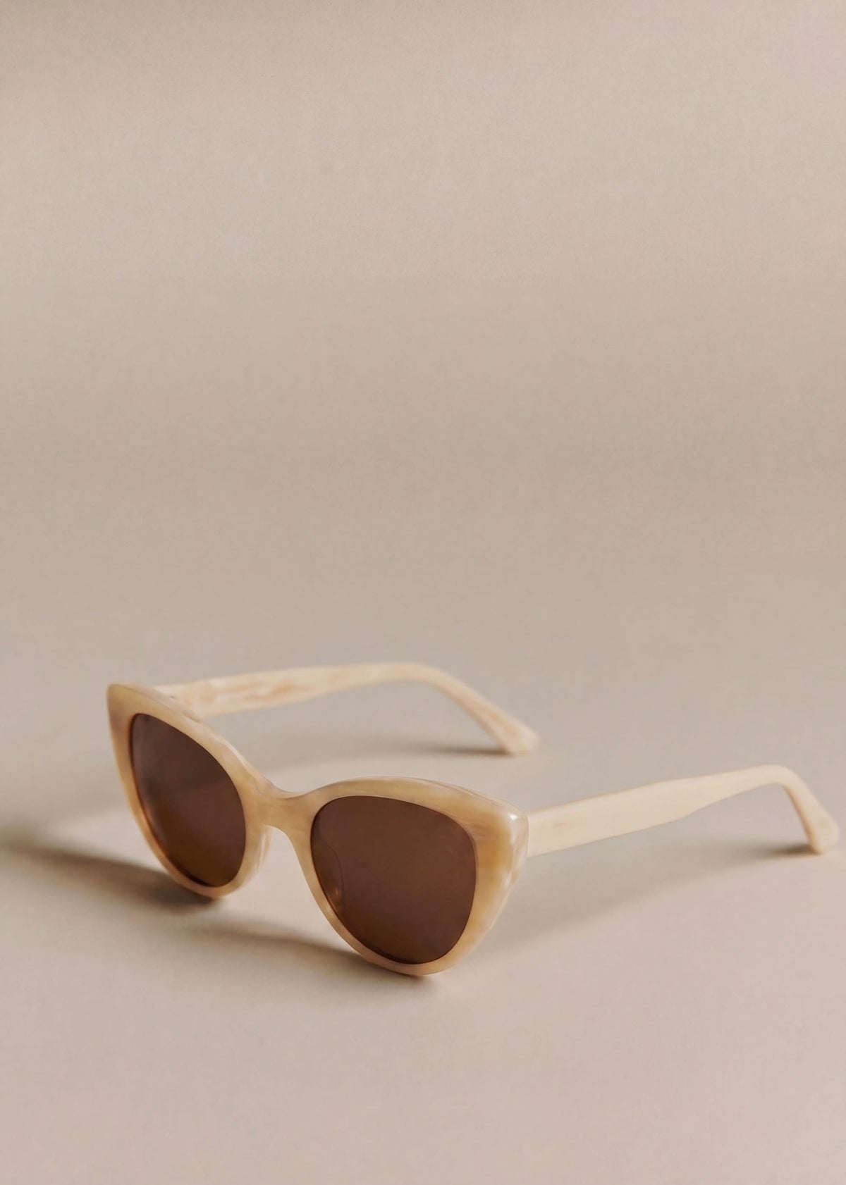 Lunettes de soleil Bianca - Ecru