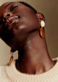 Boucles d'oreilles Carla - Ecru Multi