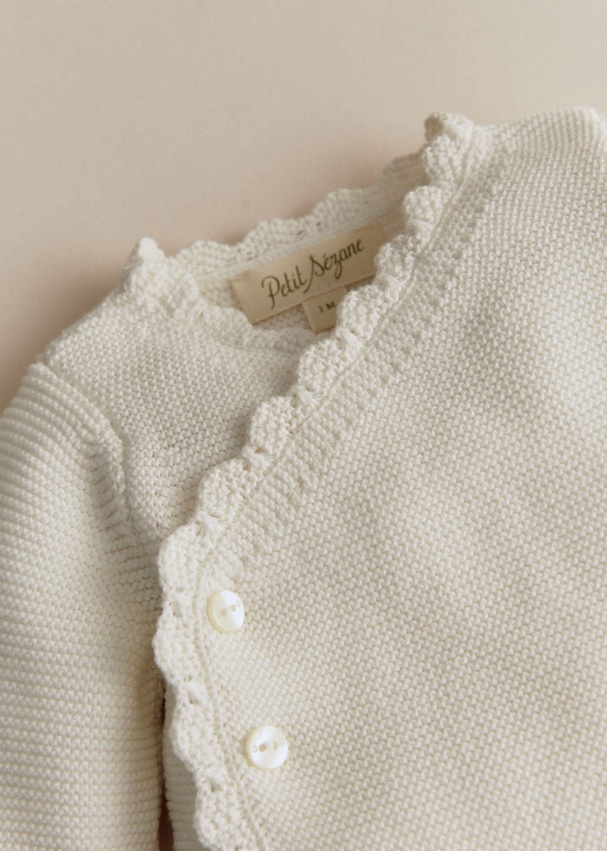 Ensemble Maille Orphée - Ecru
