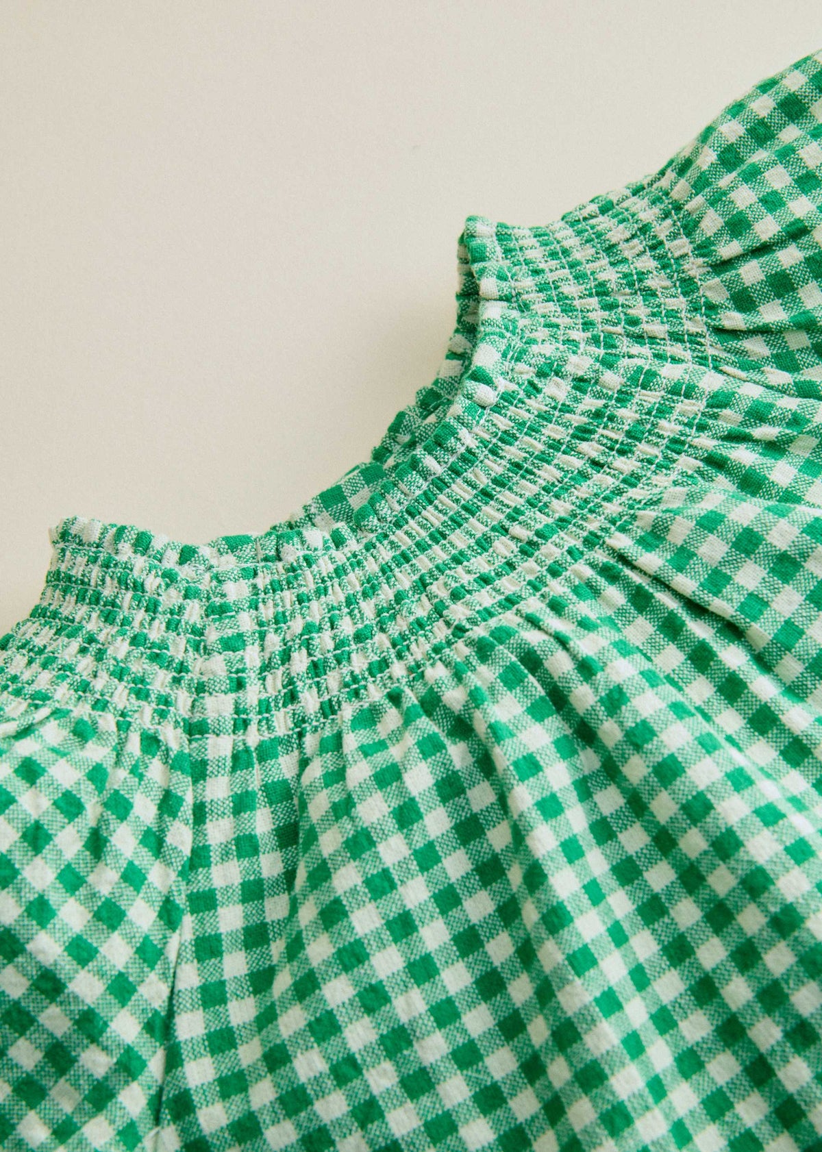 Blouse Nolane - Vichy Vert
