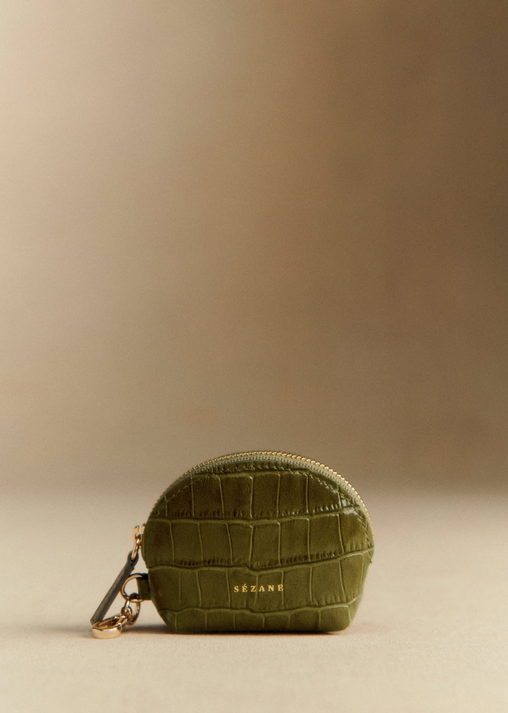 Porte-clés Sacha - Pistache Croco