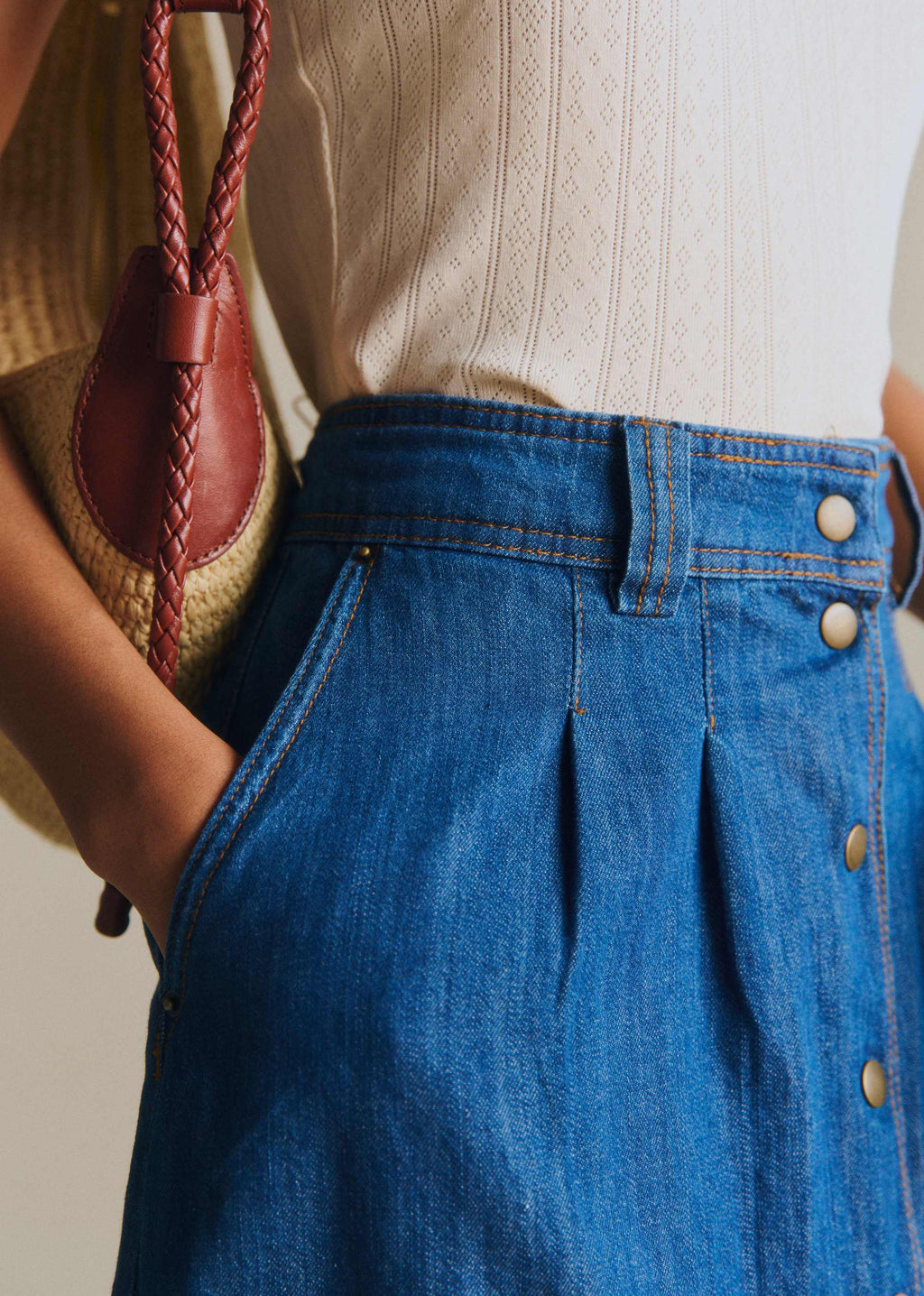 Jupe Clarine - Denim
