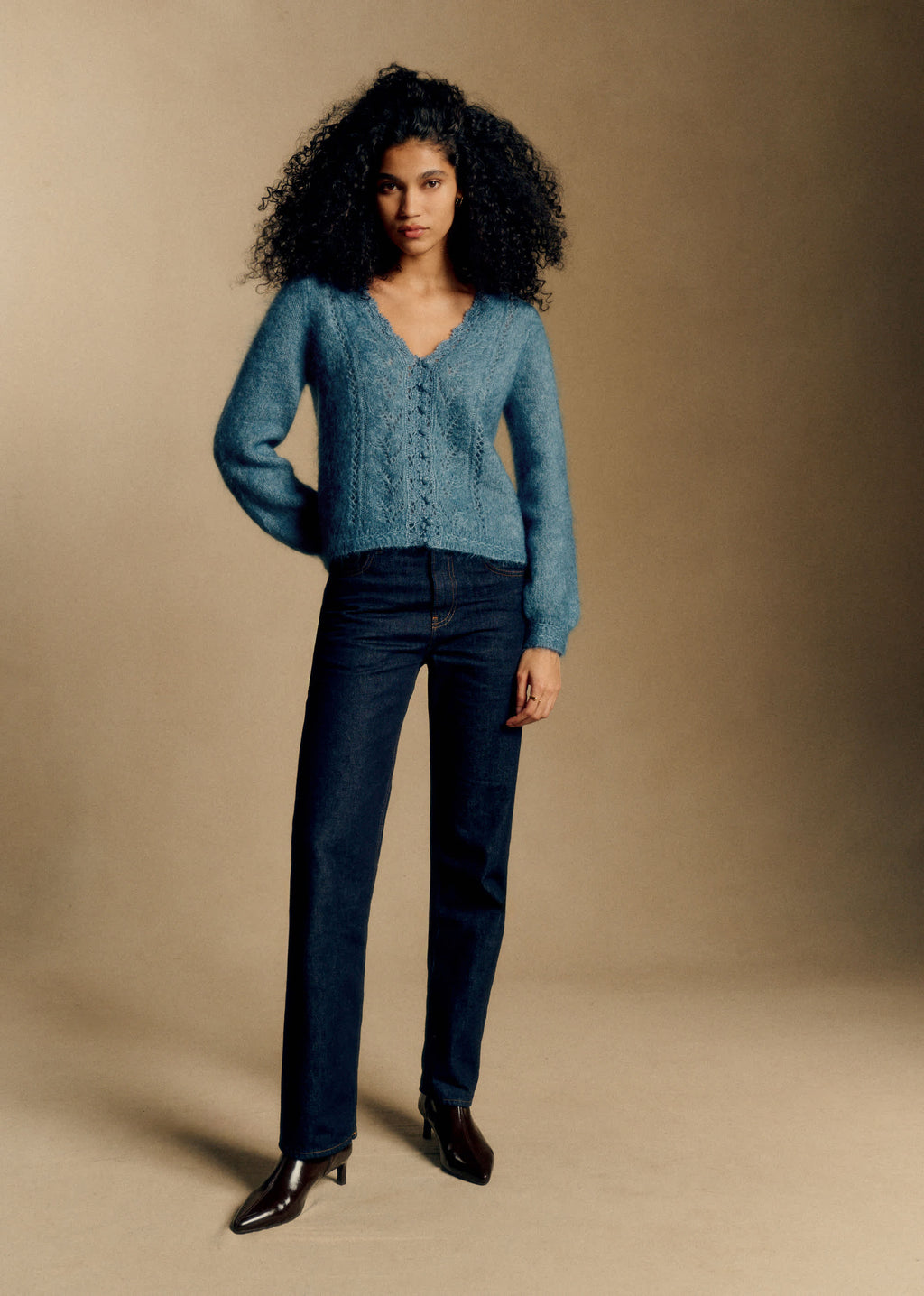 Gilet Angelo - Bleu Ardoise