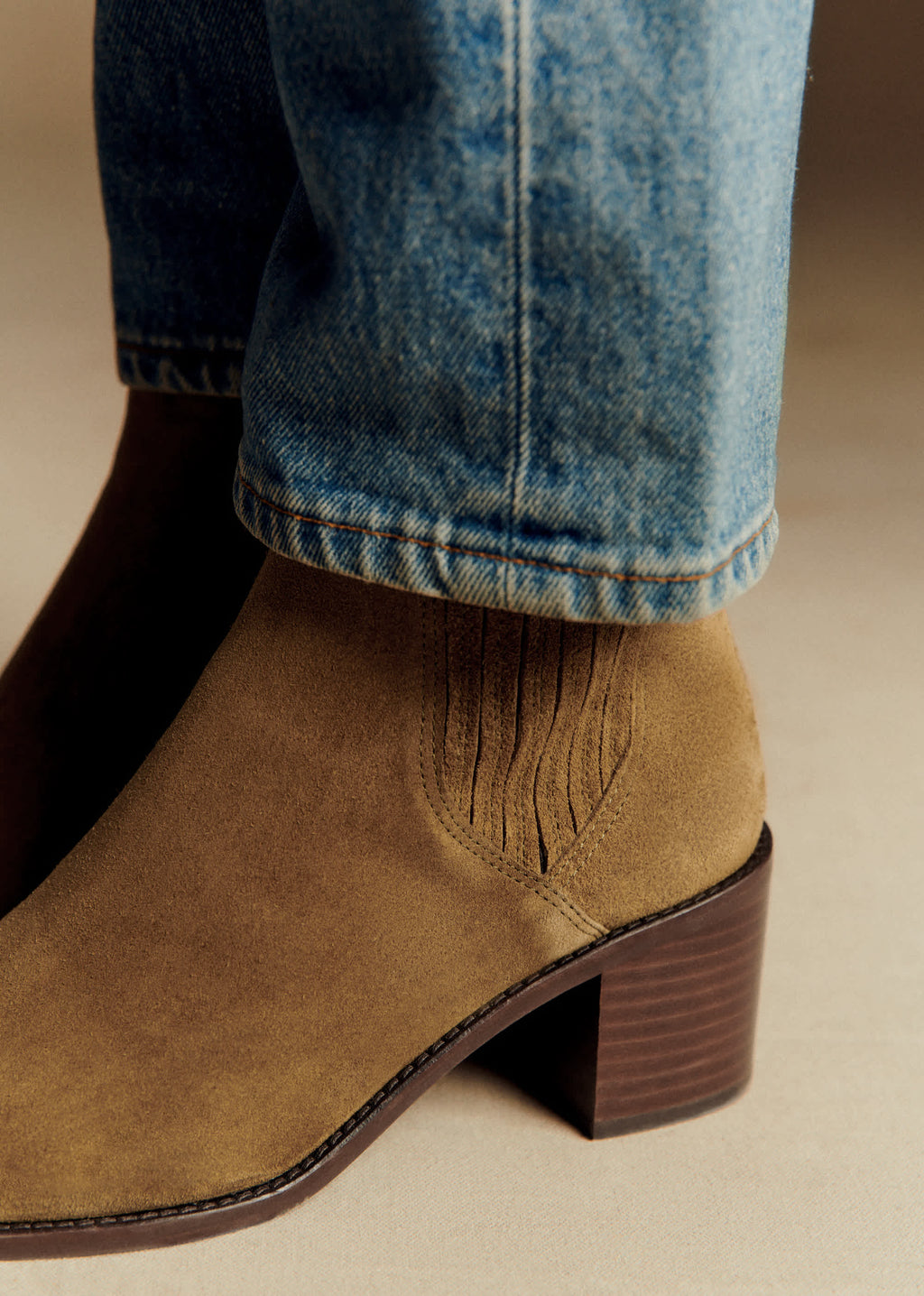 Bottines Johanne - Taupe