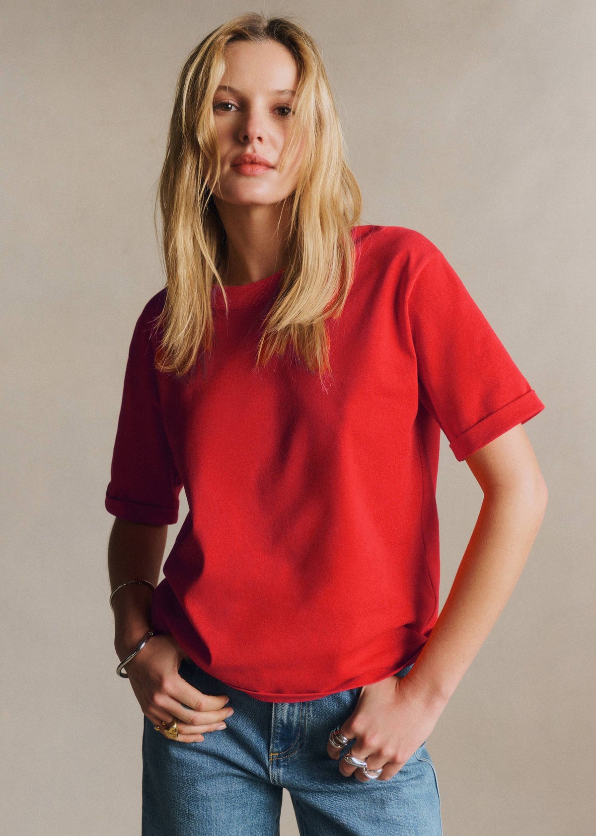 T-Shirt Marc - Rouge