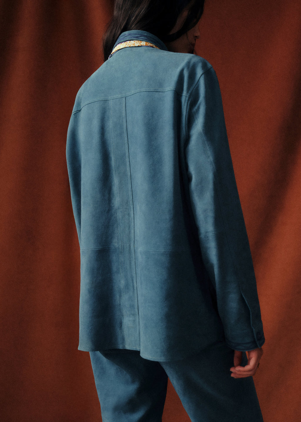 Veste Will - Sézane x Baziszt - Bleu Vintage