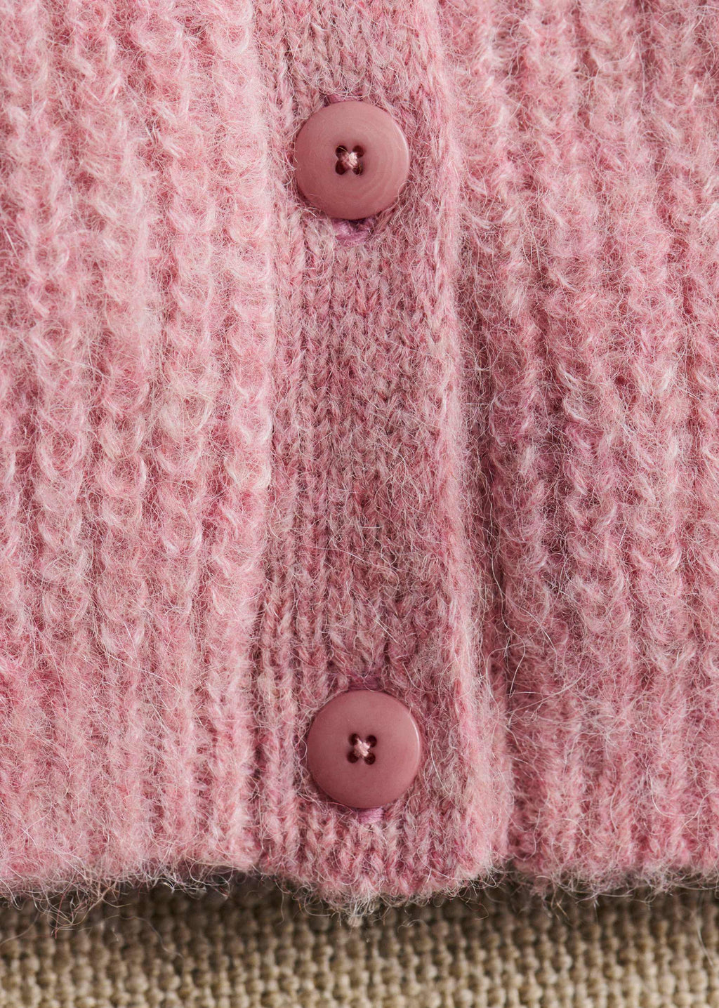 Gilet Emile - Rose Chiné