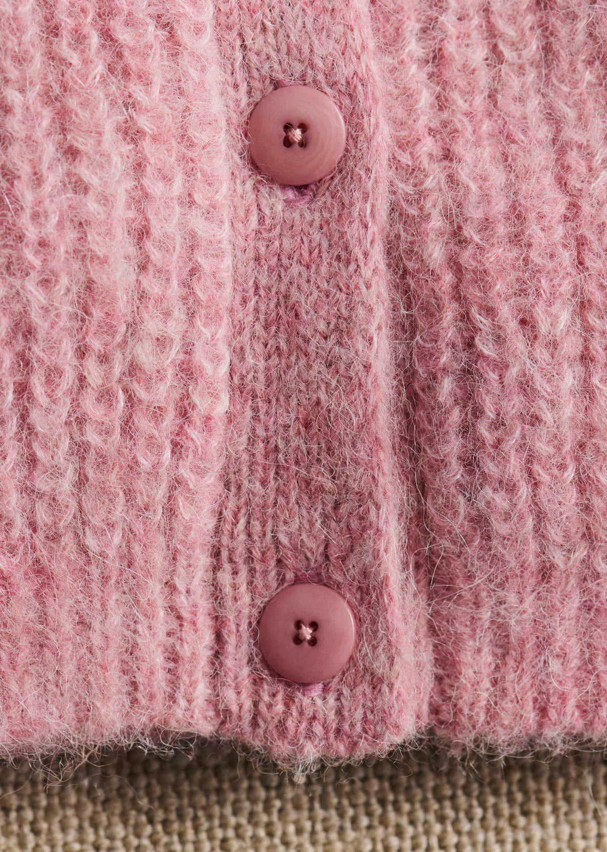 Gilet Emile - Rose Chiné