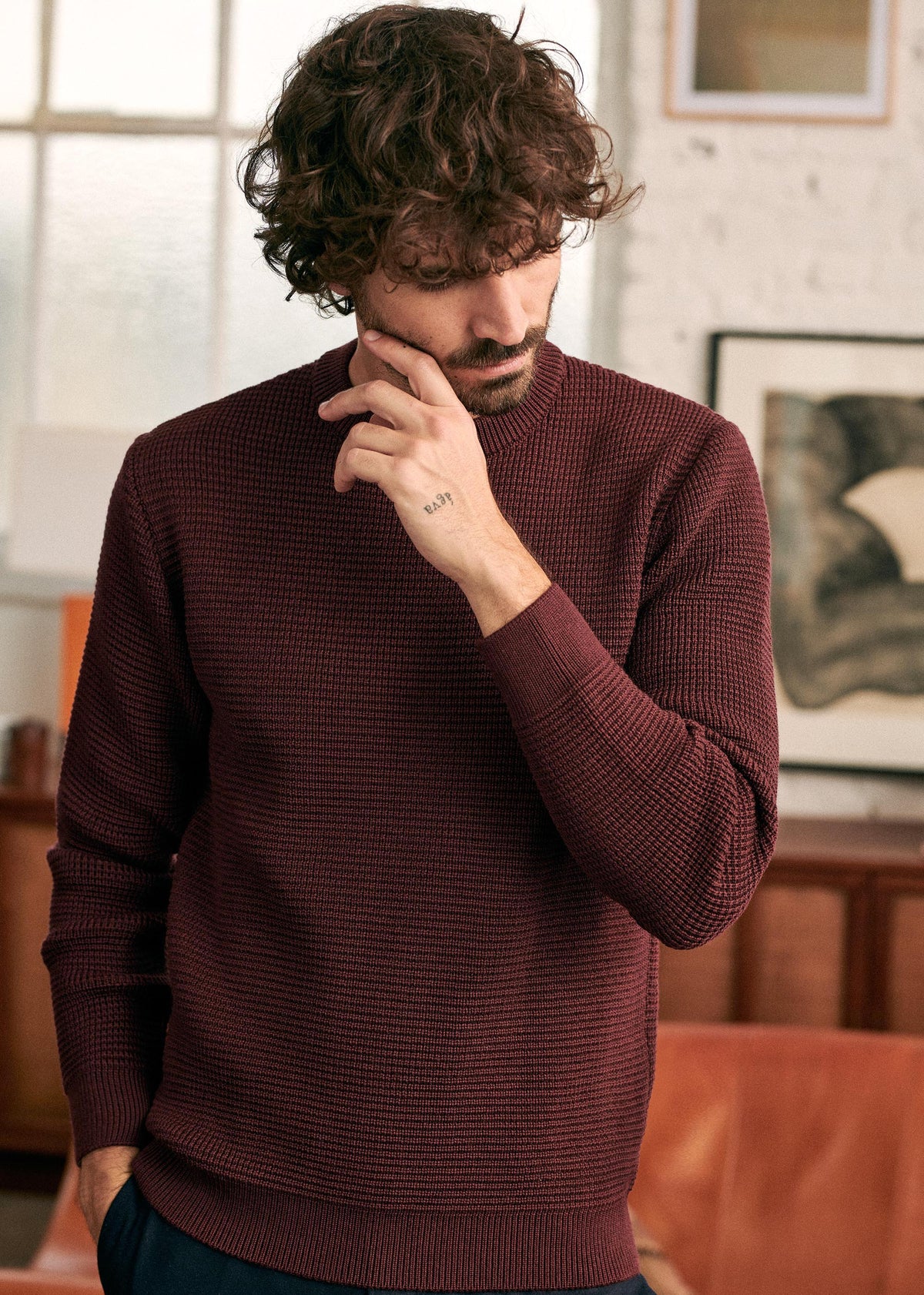 Pull Chuck - Bordeaux