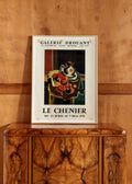 Affiche Galerie Dourant, Le Chenier, 1974 - 56,5 x 76 cm