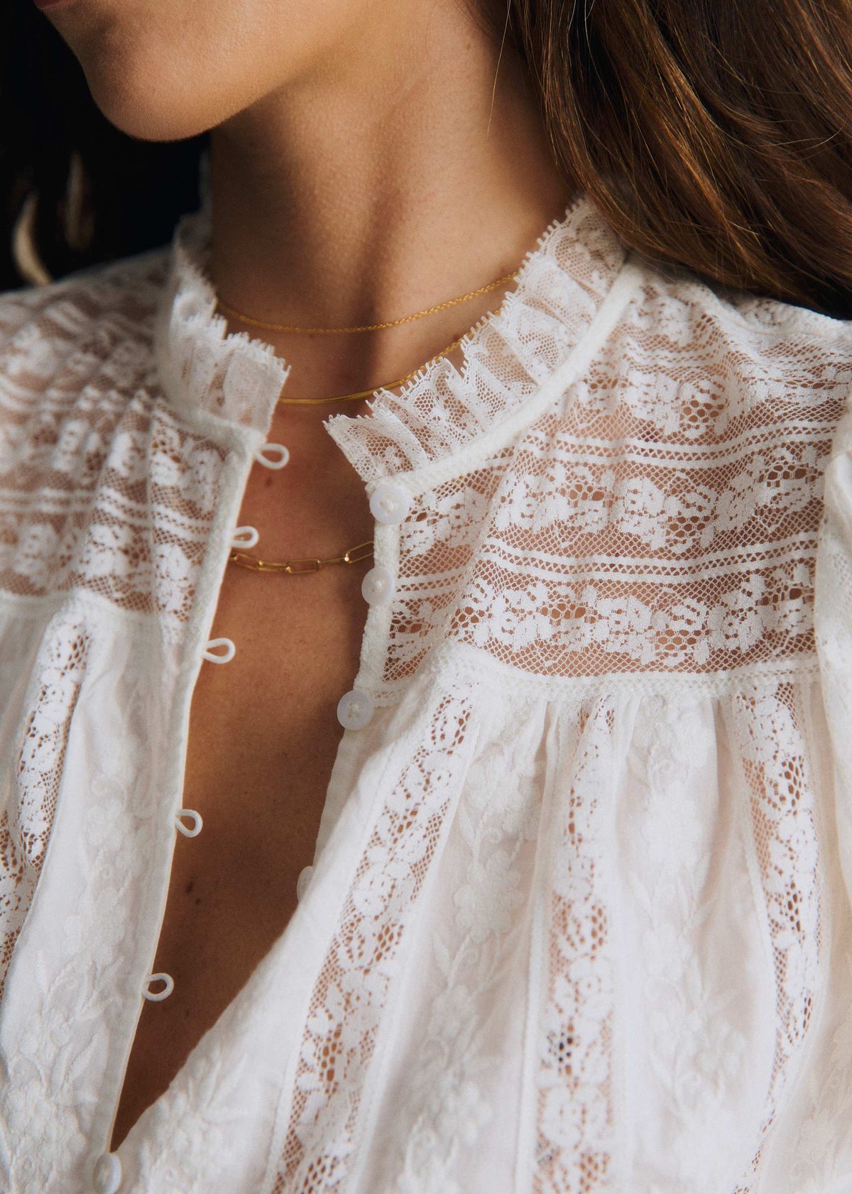Chemise Shenali - Ecru