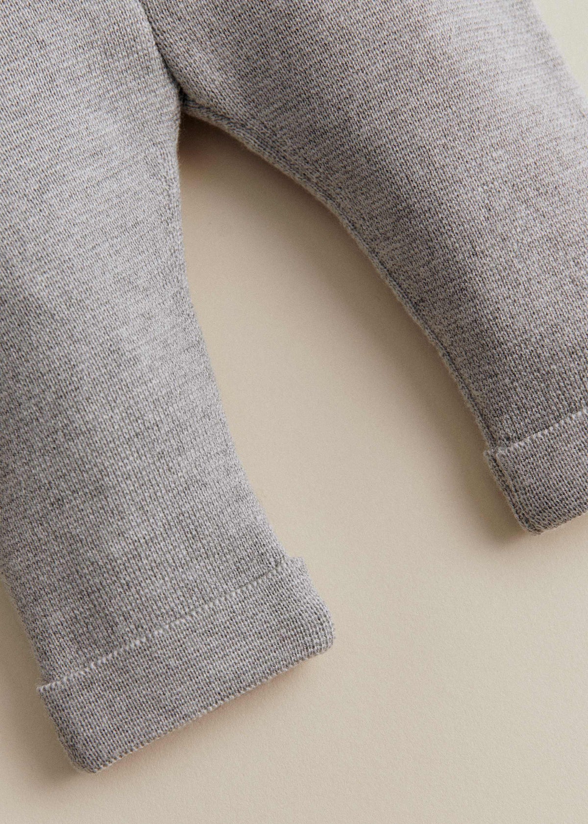 Pantalon Maille Boris - Gris Chiné