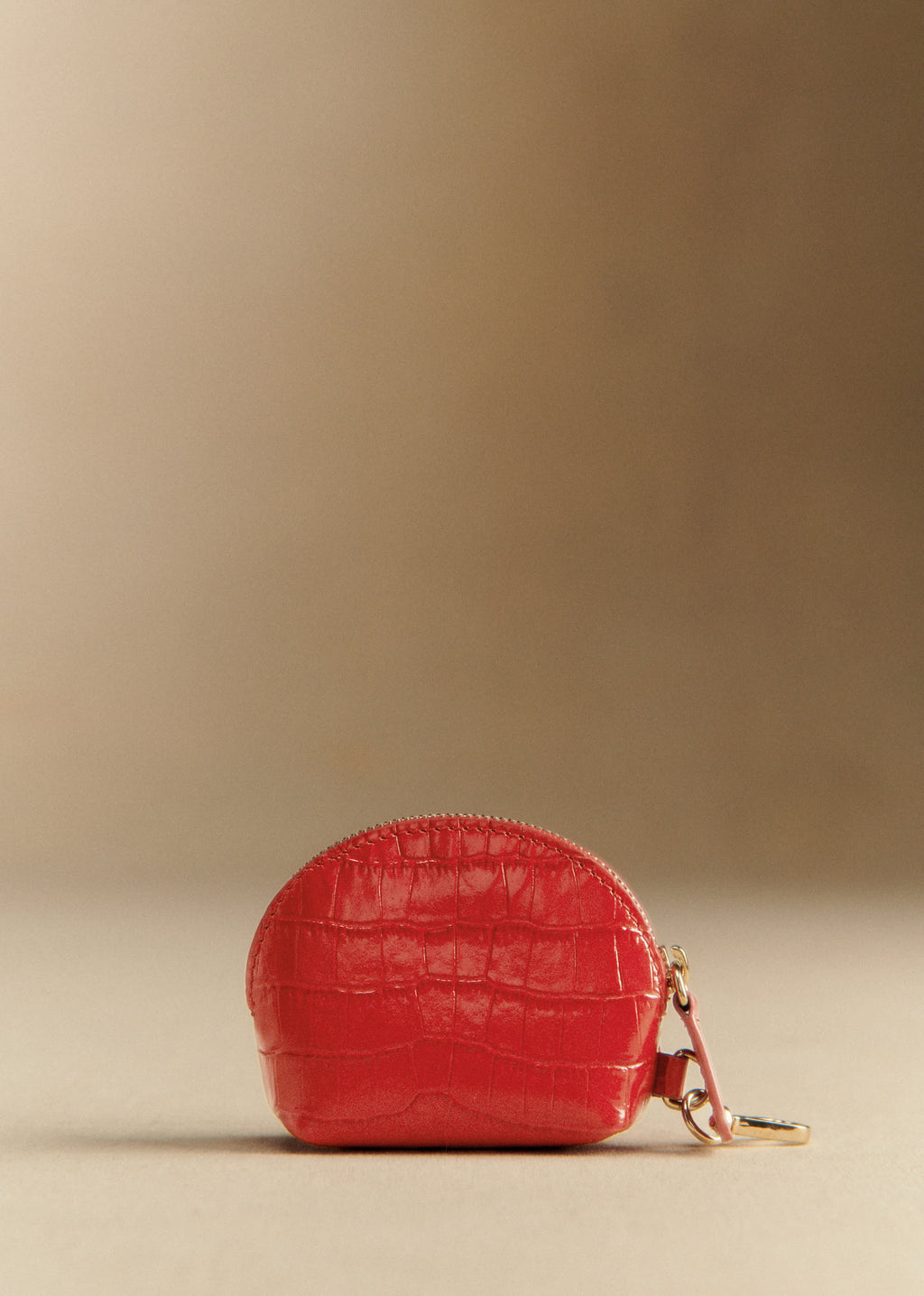 Porte-clés Sacha - Rouge Croco