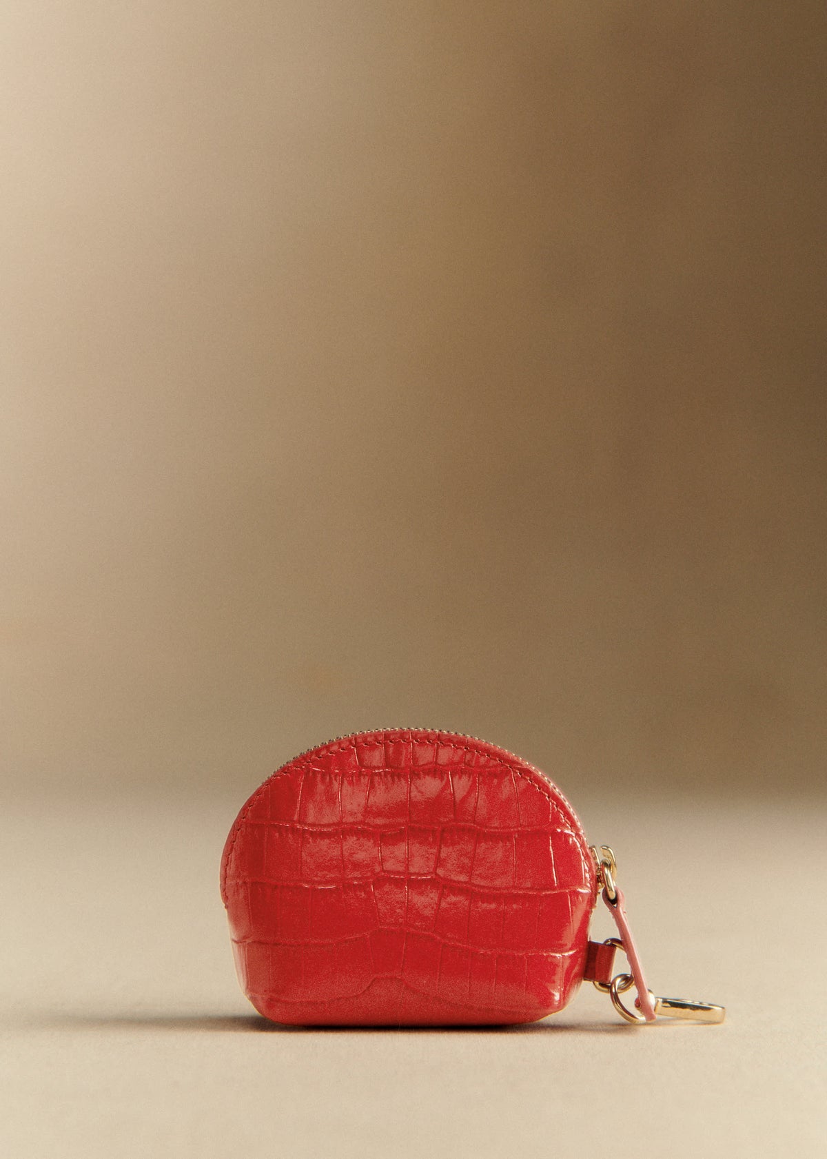 Porte-clés Sacha - Rouge Croco