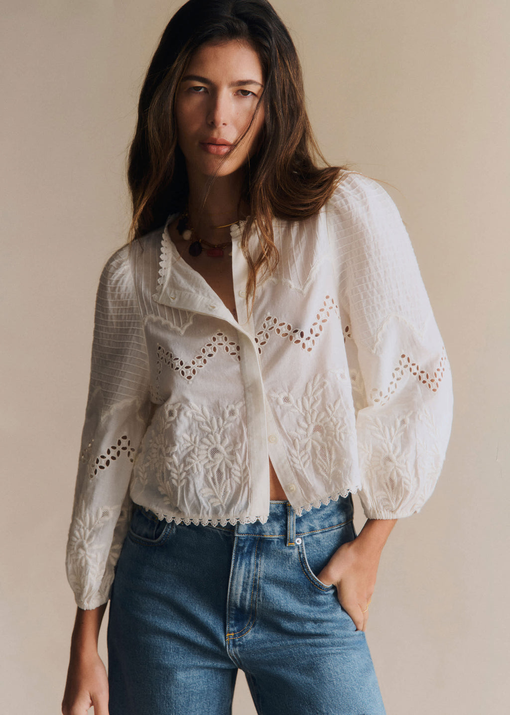 Chemise Eneala - Ecru