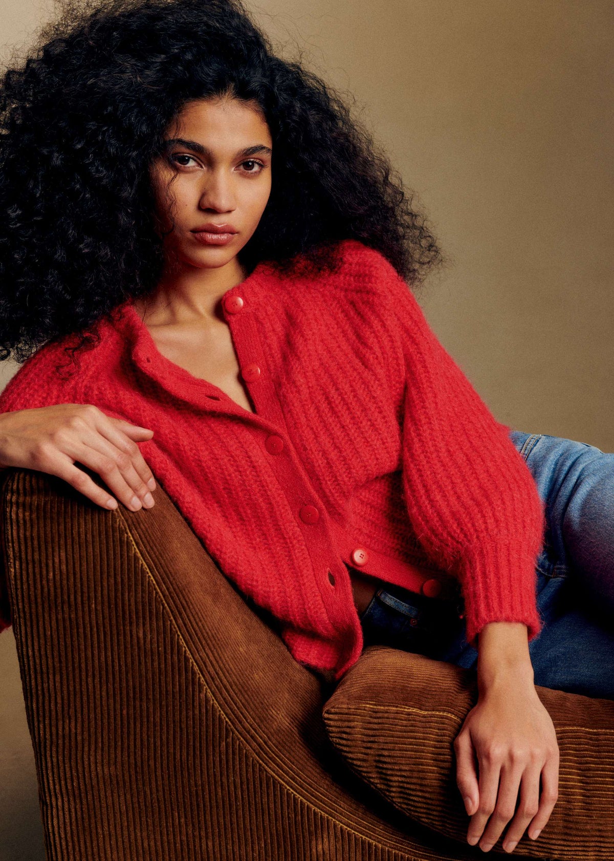 Gilet Emile - Rouge