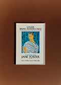 Affiche Galerie Bruno Martin-Caille, Rétrospective Jane Foster, 1981 - 48,5 x 69,5 cm