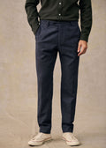 Pantalon Carl - Tweed Bleu Chiné